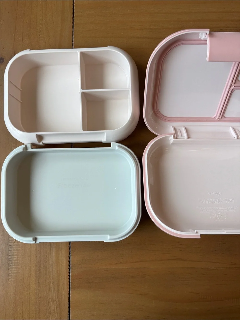 Minimalist White Bento Box Tray